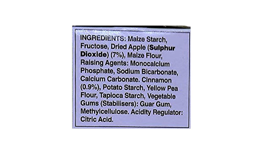 Orgran Gluten Free Apple & Cinnamon Pancake Mix   Pack  375 grams
